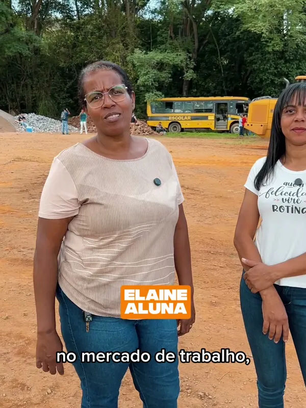 Elaine, aluna da Opera Minas